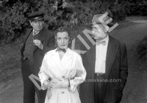 Jean Brochard, Vera Clouzot, Charles Vanel, 1955 