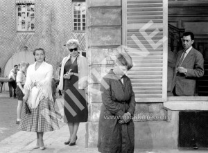 Vera Clouzot, Simone Signoret, Paul Meurisse, 1955 