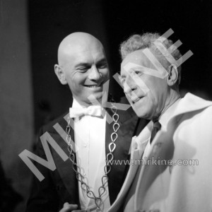 Jean Cocteau, Yul Brynner, 1960