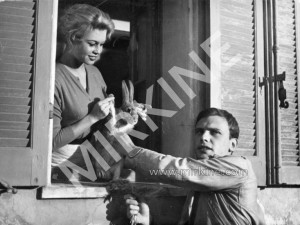 Jean-Louis Trintignant, Brigitte Bardot, 1956