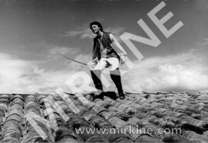 Gérard Philipe, toit, 1952