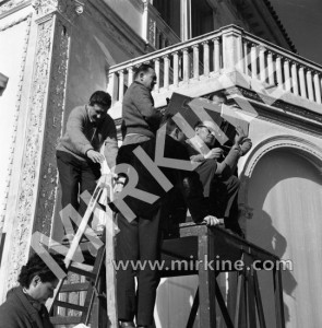 Tournage, 1957