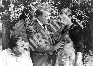 Jean Gabin, Niccole Courcel, 1957