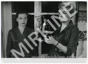 Henri Georges Clouzot, Simone Signoret, Vera Clouzot, 1955