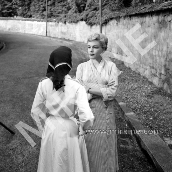 Vera Clouzot, Simone Signoret, 1955 