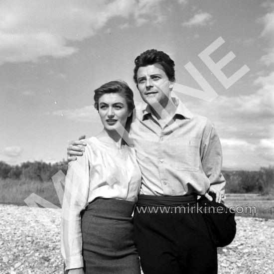 Gérard Philipe, Anouk Aimée, 1958