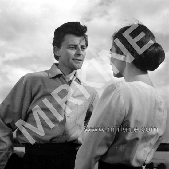 Gérard Philipe, Anouk Aimée, 1958