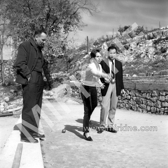 Françoise Arnoul, Michel Piccoli, 1960