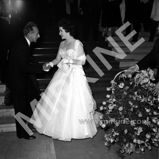 Jean Cocteau / Gina Lollobrigida, 1954