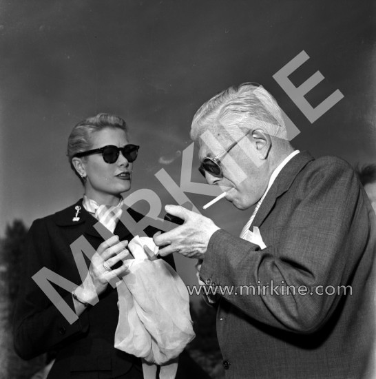 Grace Kelly / Aristote Onassis - Cannes, 1955