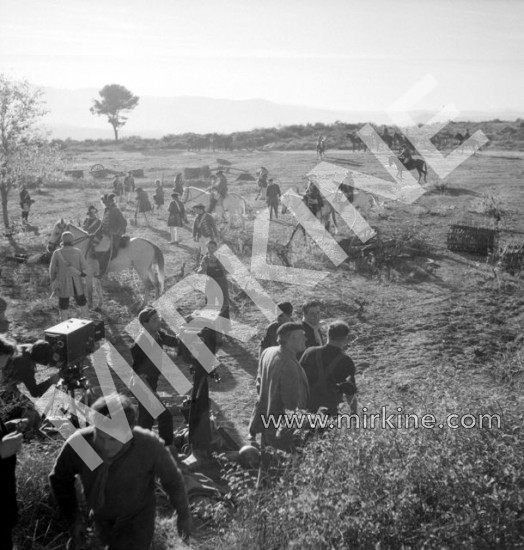 Photo de tournage, 1952