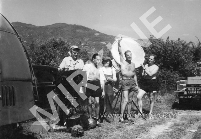 Photo de tournage, 1952