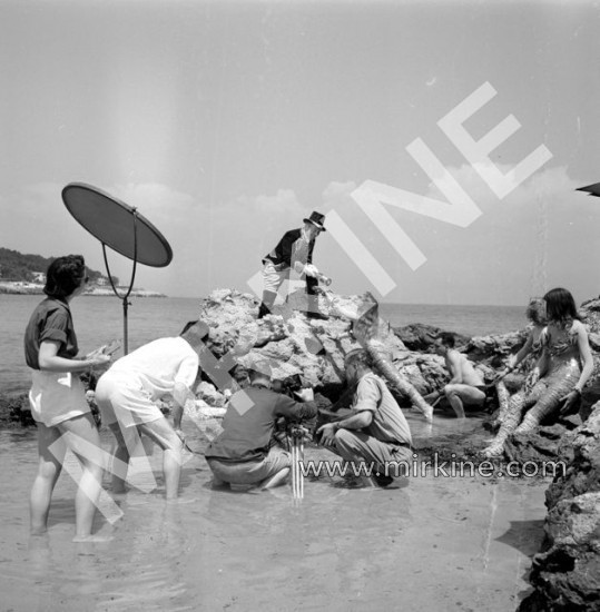 Photo de tournage, 1954