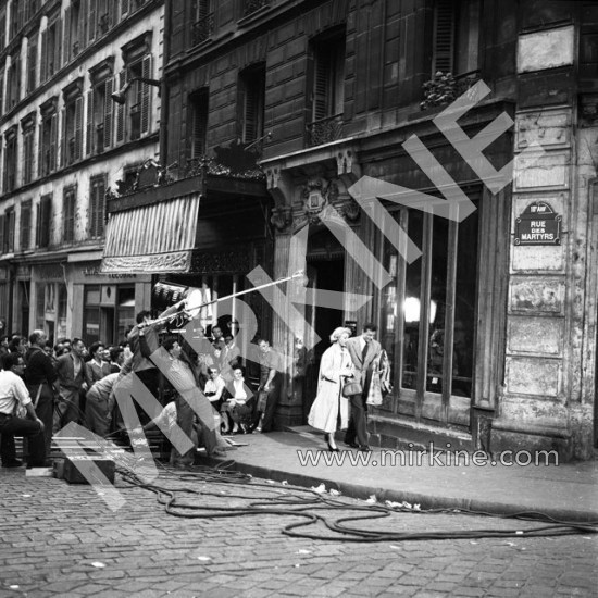 Photo de tournage, 1954