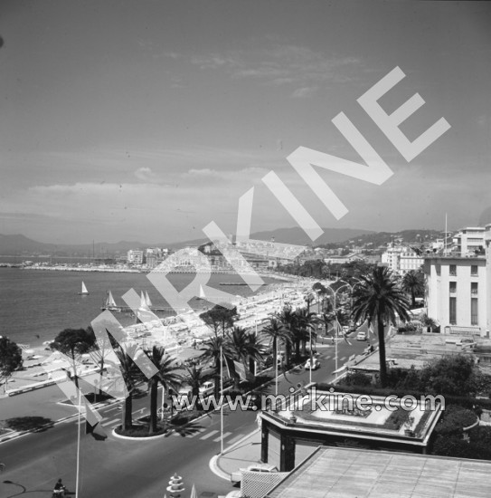 La Croisette, Cannes 1955