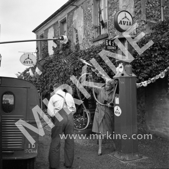 Photo de tournage, 1955